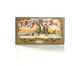 Vintage USS Iowa WWII Needle Book, Army Navy Sewing Kit