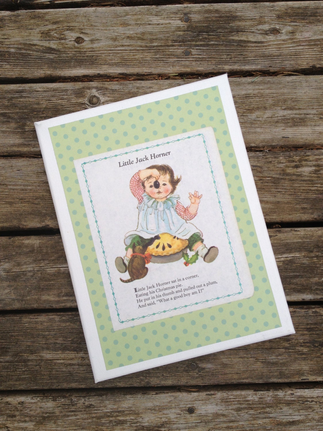 Nursery Art: Little Jack Horner