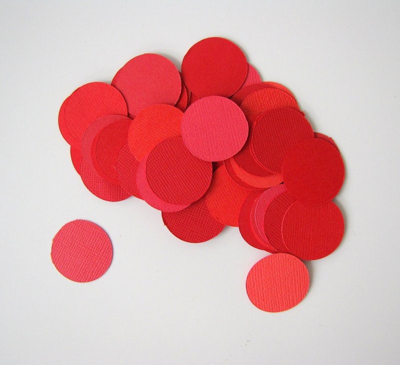 Happy Confetti - lots of large red dots