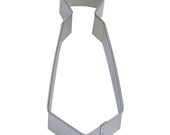 Necktie Cookie Cutter 5"- Neck tie dress clothes