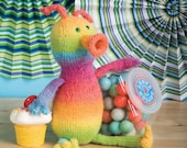 Lolly the Alien PDF Knitting Patern