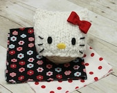 Ready to Ship... Kitty Hat Layering Set   Newborn photography prop