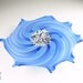 Morning Glory Blown Glass Wall Art Blue Wall Decor Wall Hanging Glass Sculpture