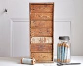 vintage set of rustic wooden drawers - petitsdetails