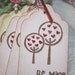 Valentine's Day Gift Tags - Be Mine - Trees with Glittered Hearts