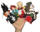 Hansel and Gretel Finger PUPPETS Pdf Email Knit PATTERN