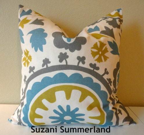 SINGLE 18 x 18 Pillow Cover // Multiple Fabric Options