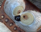 Vintage CERAMIC OWL ASHTRAY