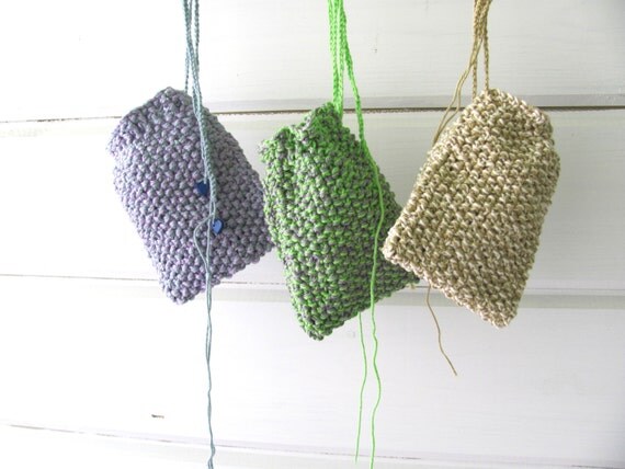 Cell Phone Cozy in Light Blue------