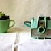 Vintage Imperial Mark XII Seafoam Green Camera Two Toned Aqua Blue Mega Cute SALE was 88.00