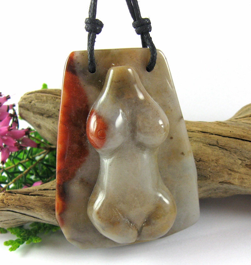 Mama Warrior Necklace - Indian Agate Fertility, Birth & Beyond Necklace