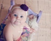 Crochet Flower, Interchangeable Snap Accessory - CHOOSE COLOR