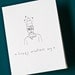 Printable Greeting Card - Happy Valentine's Day Poophead