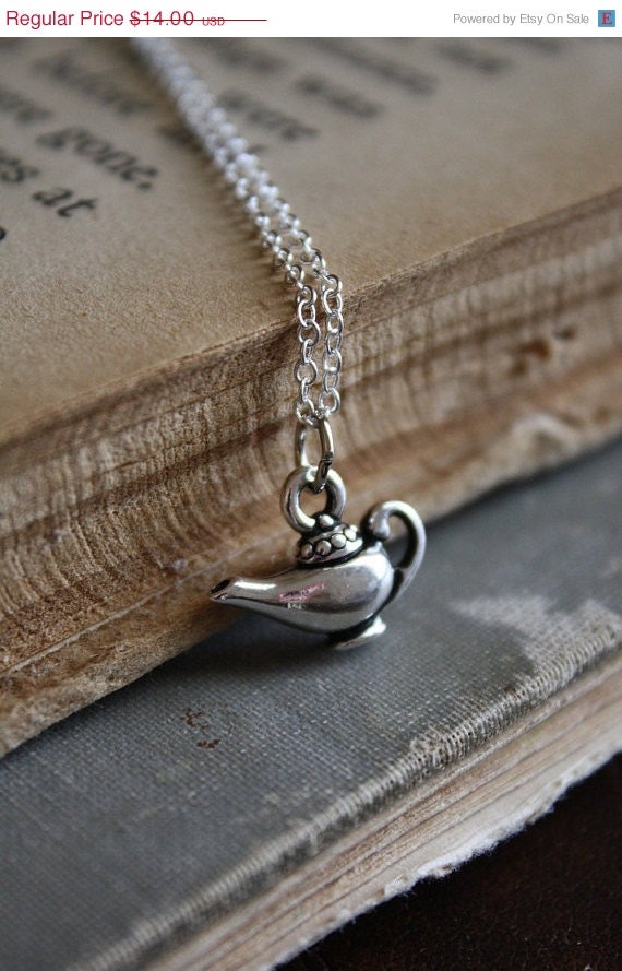 ON SALE Aladdin's Lamp Necklace