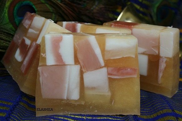 EGYPTIAN MUSK Soap: Beautiful Luxury Mosaic Soap with Shea Butter