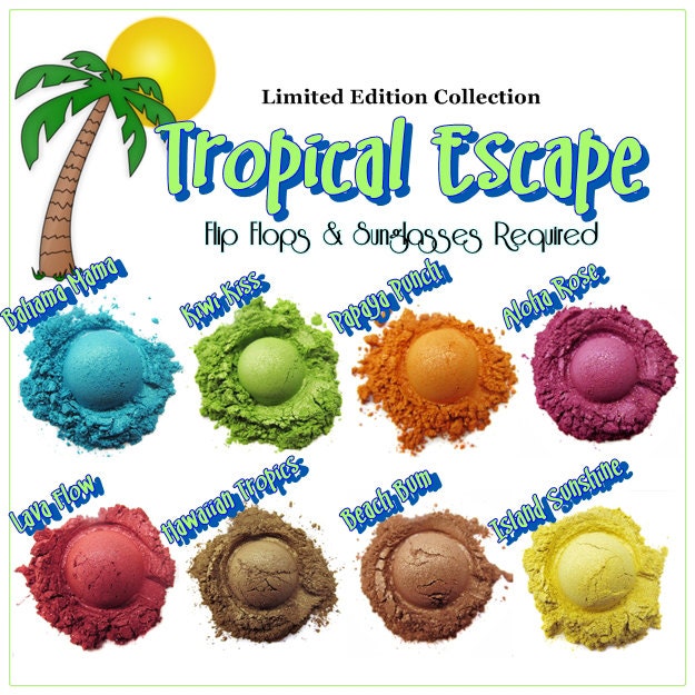 Eyeshadow Collection-Tropical Escape Collection