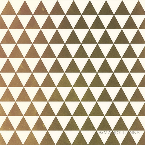 Triangles 8"x 8" art print