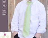 The Necktie PDF Sewing Pattern/Tutorial from The Sweetest Patterns - Instant Download Pattern