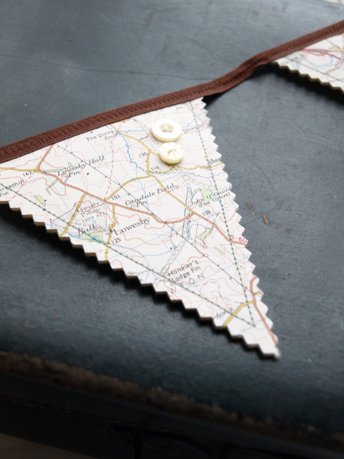 Map Bunting CUSTOM MADE