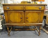 Antique Cabinet Server Sideboard Art Deco Furniture Bar Foyer Table Buffet
