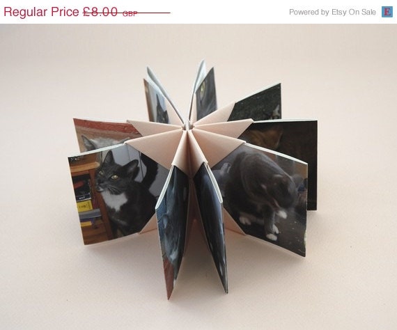 15% OFF Stand-up Photo Album with Slipcase, PDF, E-book, Tutorial, Instant Download, Boobinding Instructions