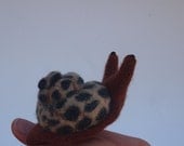 woodland snail, garden snail, waldorf toy, all natural toy, eco friendly toy, small stuffed snail, stuffed animal,