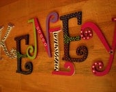 Wall Name Letters for Children - Nursery - Playroom - Curly Font