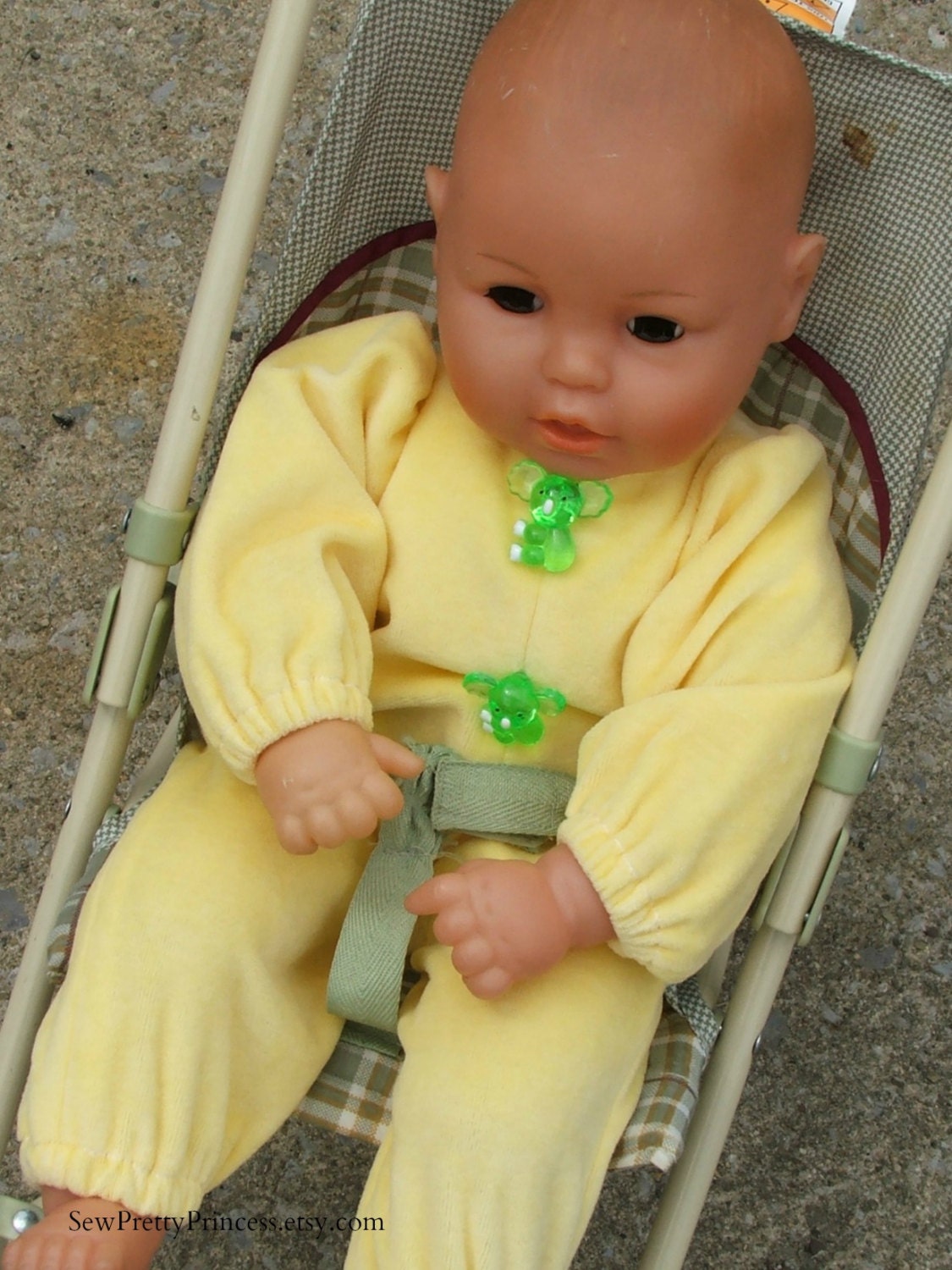 Koala Bear Sleeper/Romper for 18 inch Baby Dolls