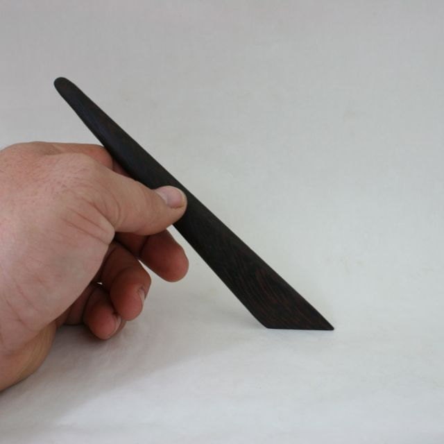 Pottery Tool, Wenge Trime Knife, Bone Folder