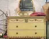 Painted Cottage Chic Shabby Vintage Dresser DR31