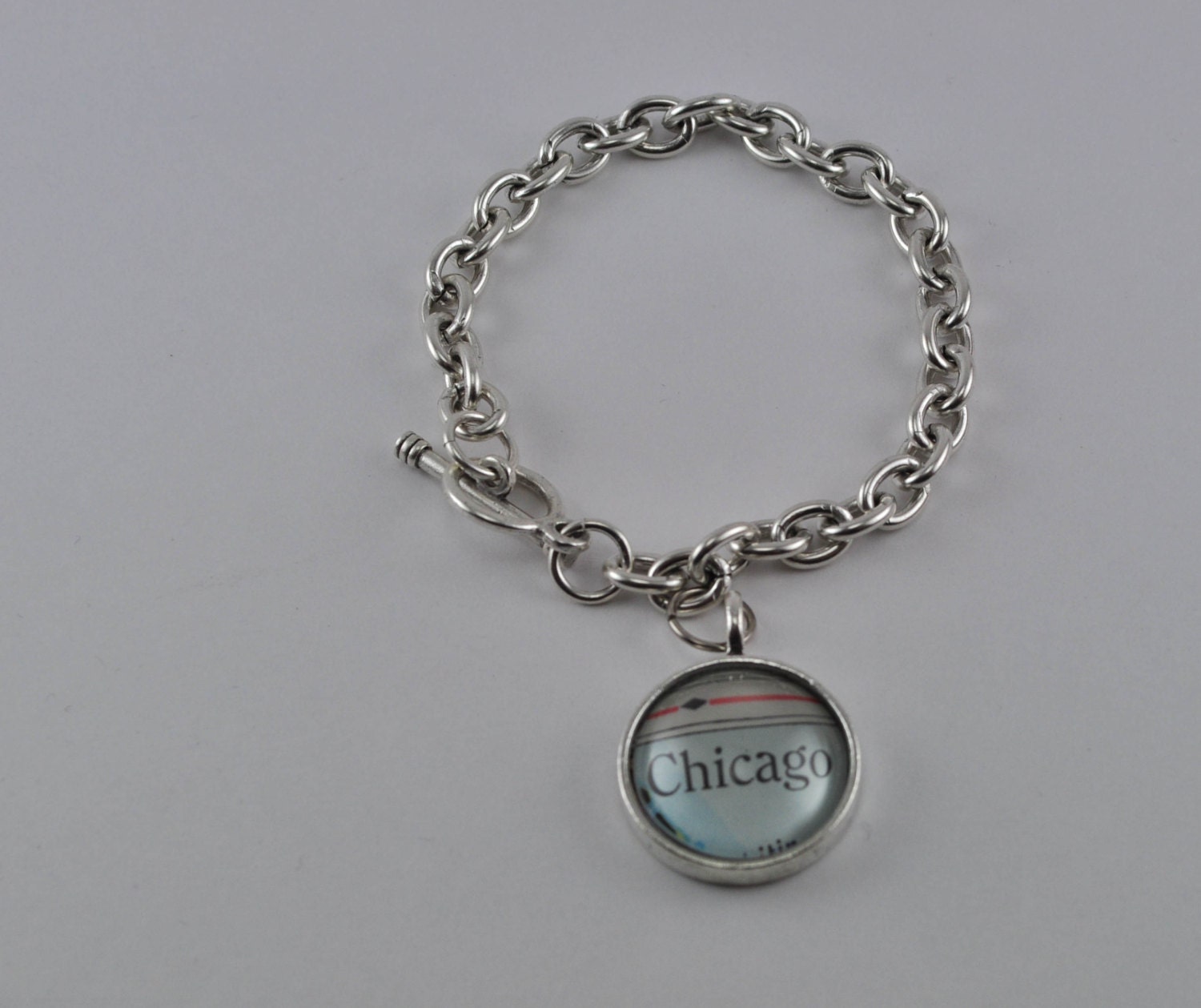 Personalized Vintage Atlas Map Bracelet - Choose Your Destination