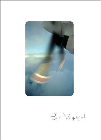Bon Voyage Photography Greeting Card