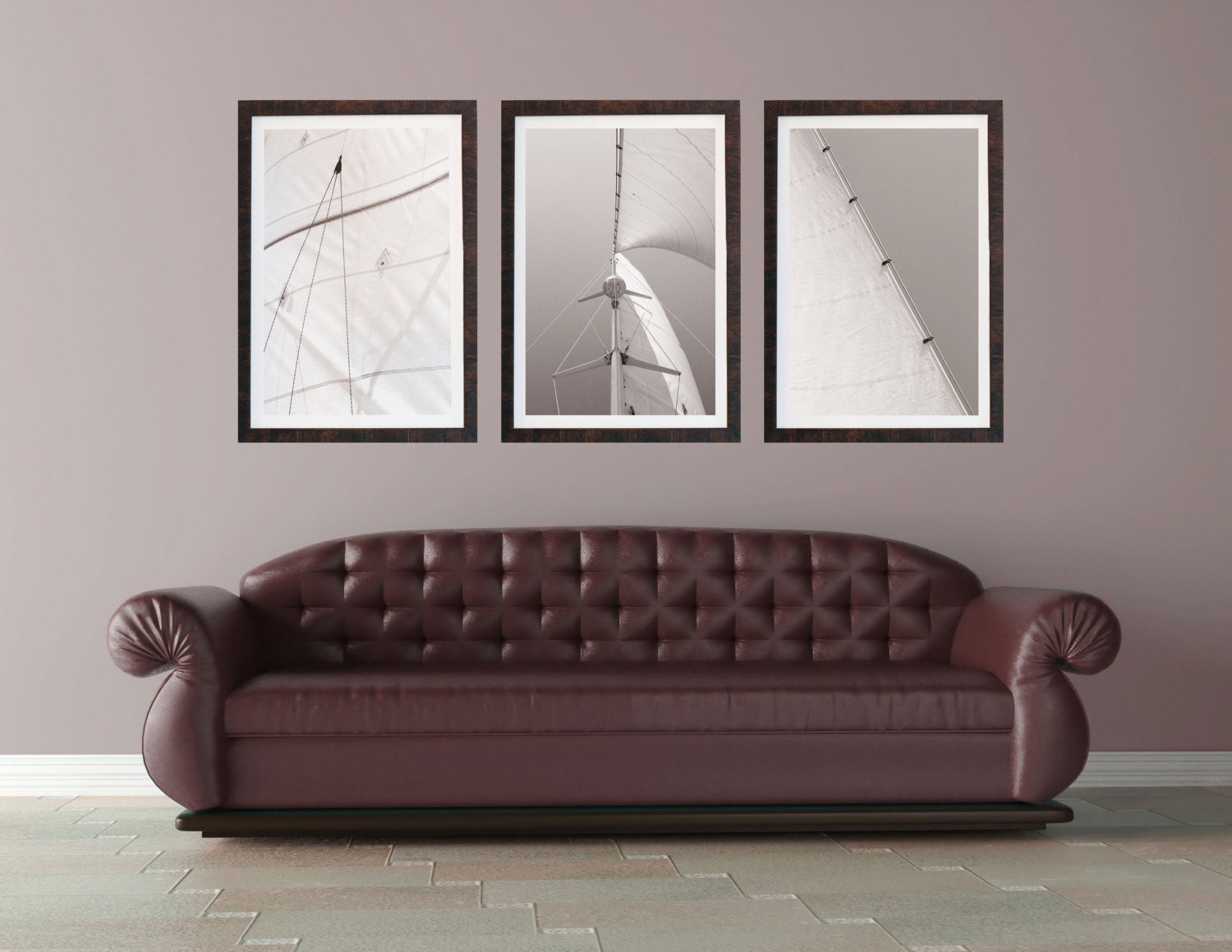 Sails - Fine Art Photography with a Timeless Vintage Look - Set of 3