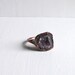 Druzy Ring Geode Ring Gemstone Ring Cocktail Ring Mineral Rough Stone Ring Rust Crystal Handmade Raw Artisan