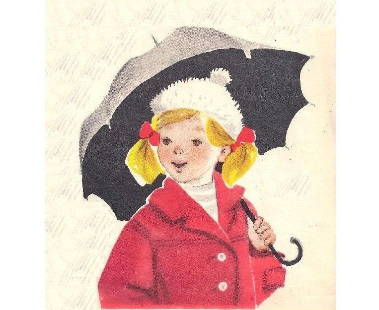 UMBRELLAS Digital papers for Altered Art and Collages,  jpg, instant download