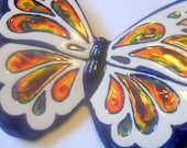 Ceramic Rainbow Butterfly