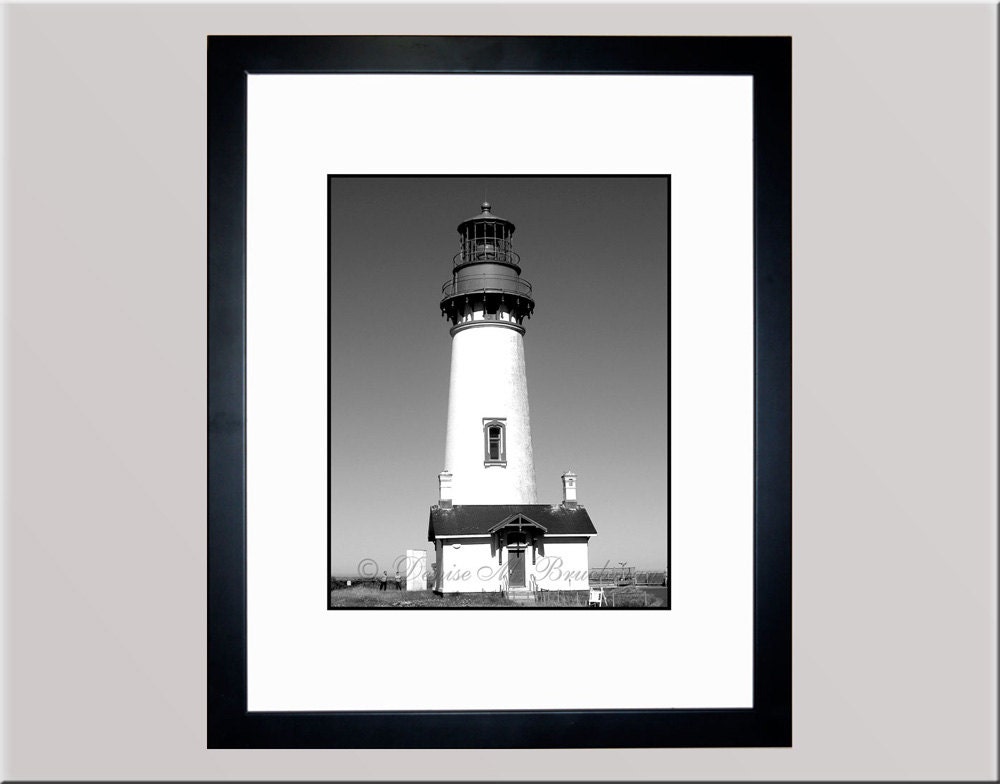 Yaquina Head Lighthouse Limited Edition Landscape Fine Art Photograph - Newport Oregon - Rustic Landscapes - Oregon Coast Photos