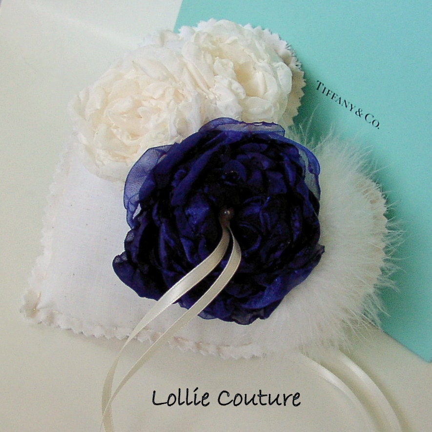 Wedding Pillow - Wedding Ring Pillow - Ring Pillow