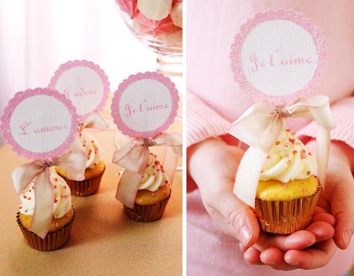 Custom Cupcake and Party Toppers