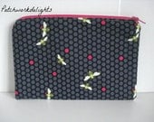 Make up zipper pouch