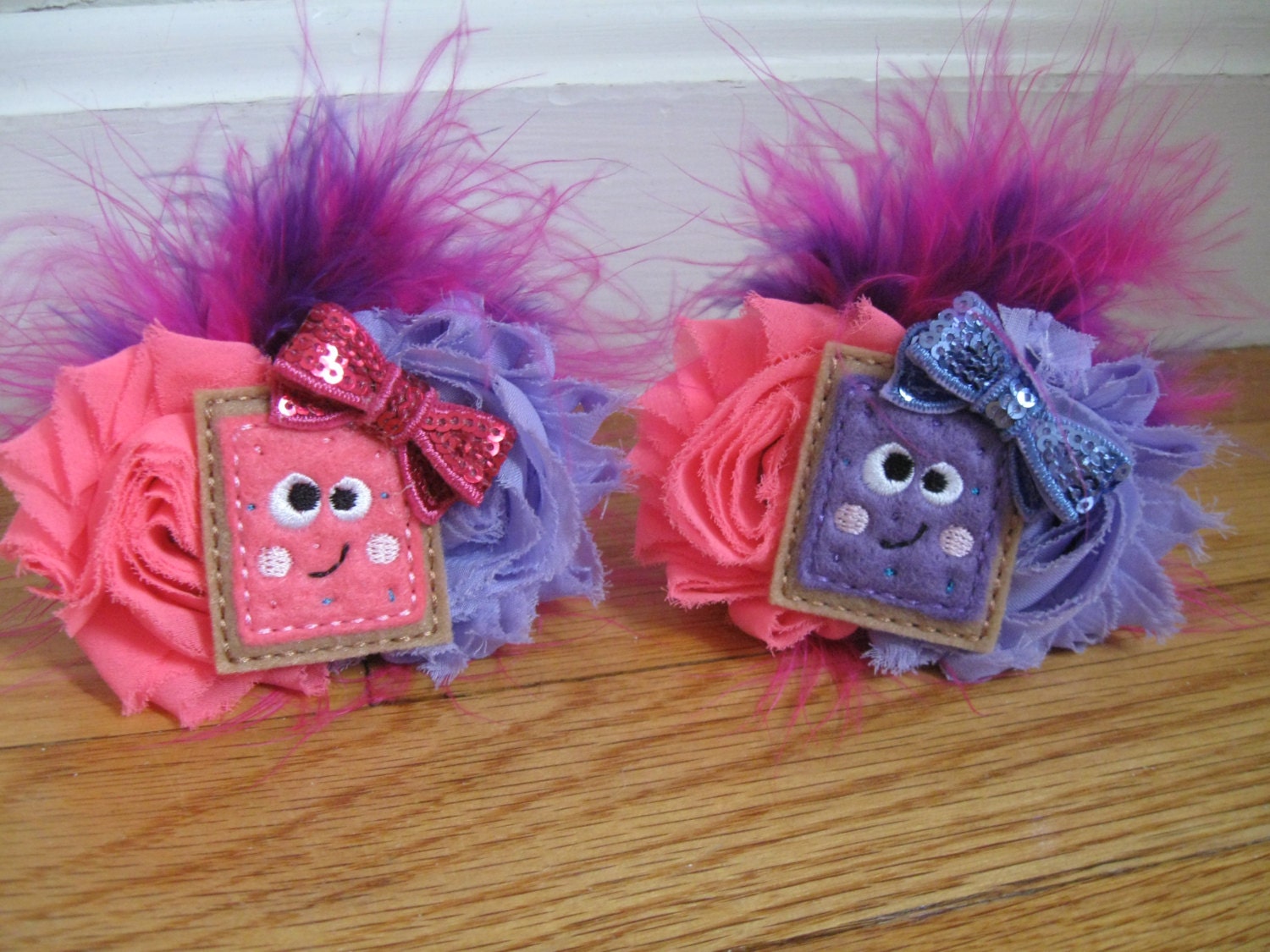 Pop Tart BFFs Barrette Set
