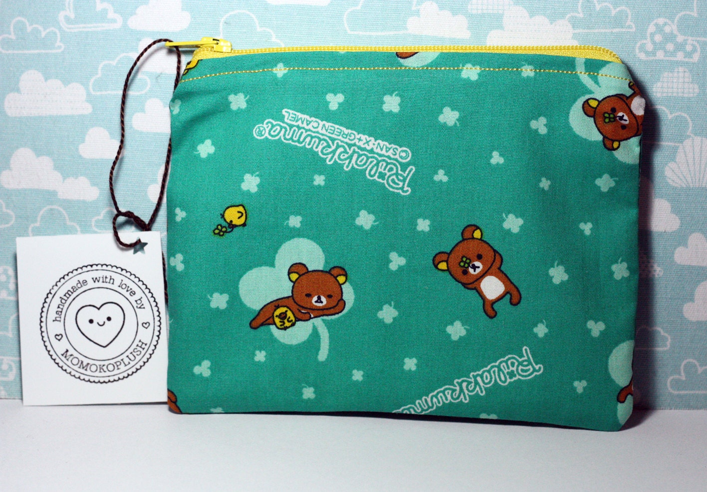 Zipper pouch, coin purse, pouch - Rilakkuma Kawaii