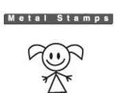 DAUGHTER Family Metal STAMP 6mm 1/4 inch by ImpressArt Jewelry Steel Punch for Hand Stamped Jewelry Craft Making Girl Child Stick Figure