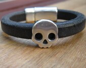 Black Licorice Leather Bracelet Regalize Leather Bracelet