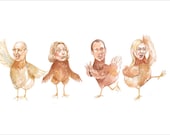 Arrested Development Chicken Dance Print  11 x 17