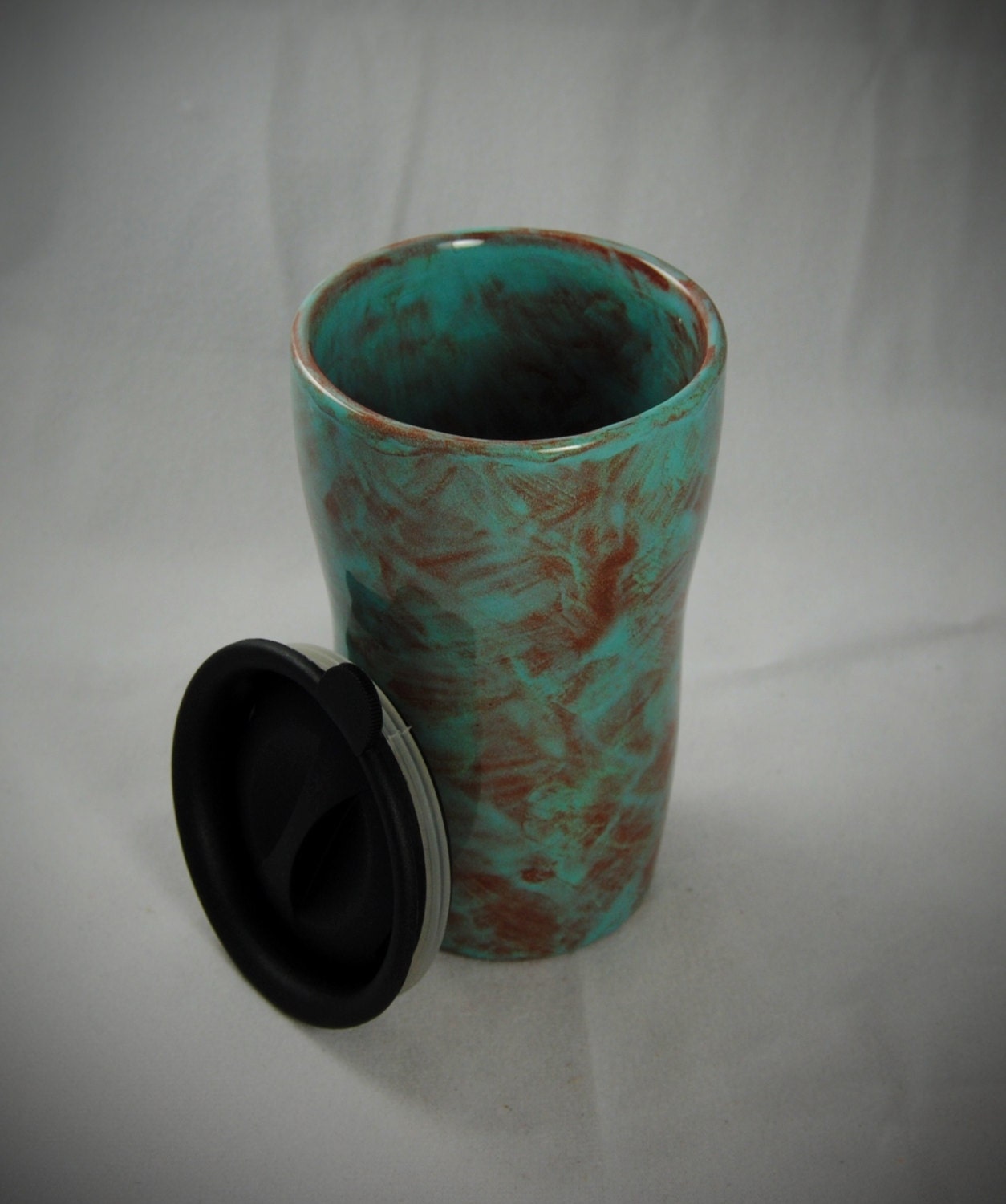 Ceramic Travel Mug/Tumbler with a lid