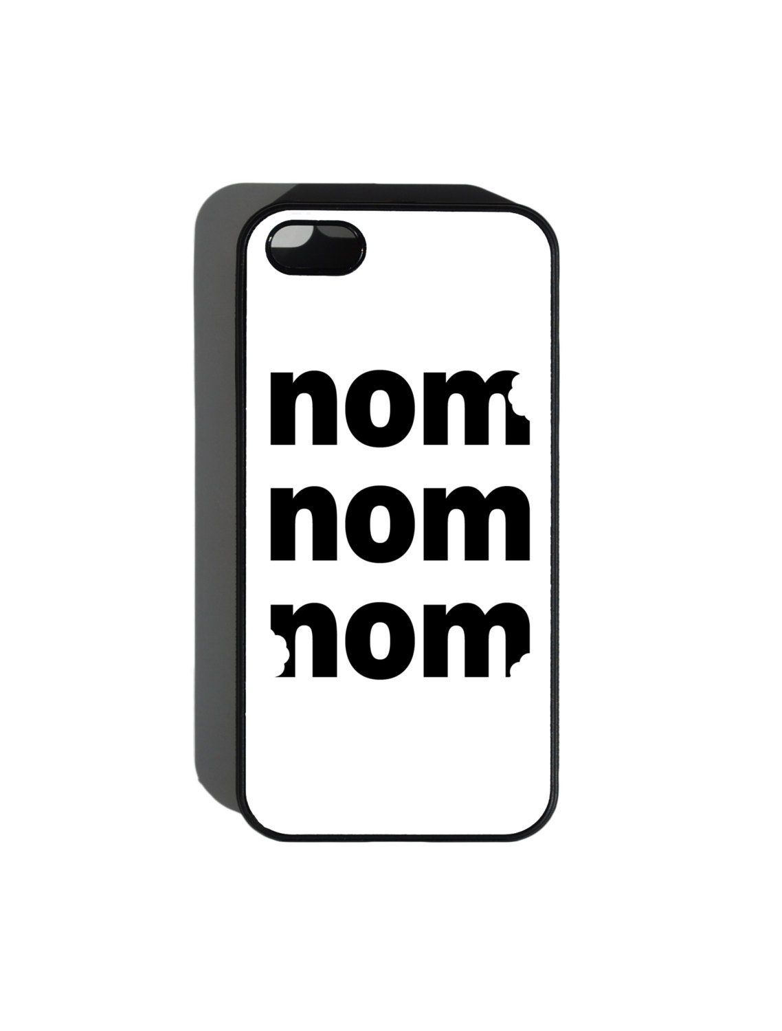nom nom nom Pillow Geeky Unique Funny Cushion