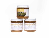 Sugar Face Scrub Agave Aloe w/Rosemary for Glowing Skin Complexion