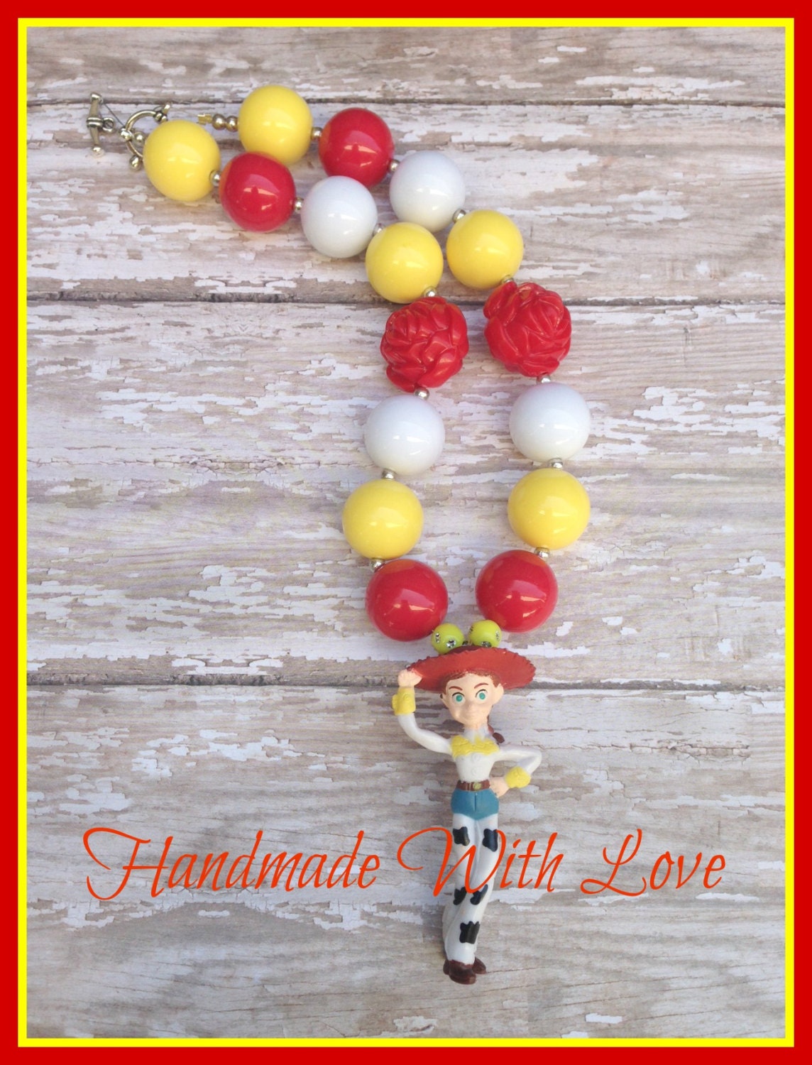 Jessie Chunky Necklace--TOY STORY--Girls