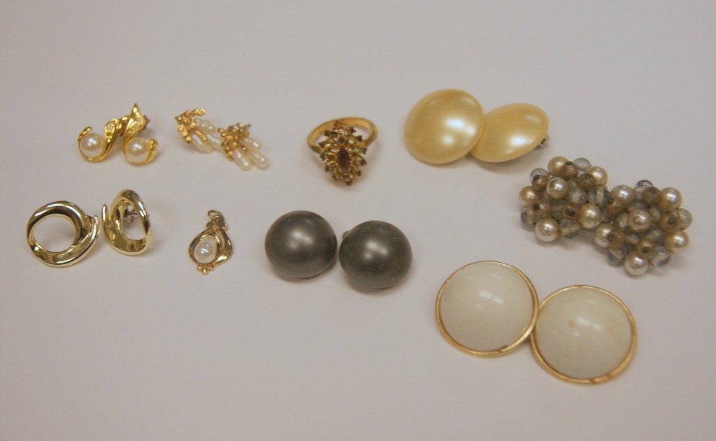 Vintage Destash Lot Of Earrings for Resale or Repurpose